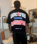 "Sanctified Through Sacrifice" Oversized Tee